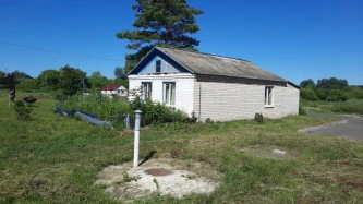 Здание 44,1 кв.м и земельный участок 162 кв.м в Курской области, Черемисиновский район, Русановский сельсовет, с. Русаново, дом № 24